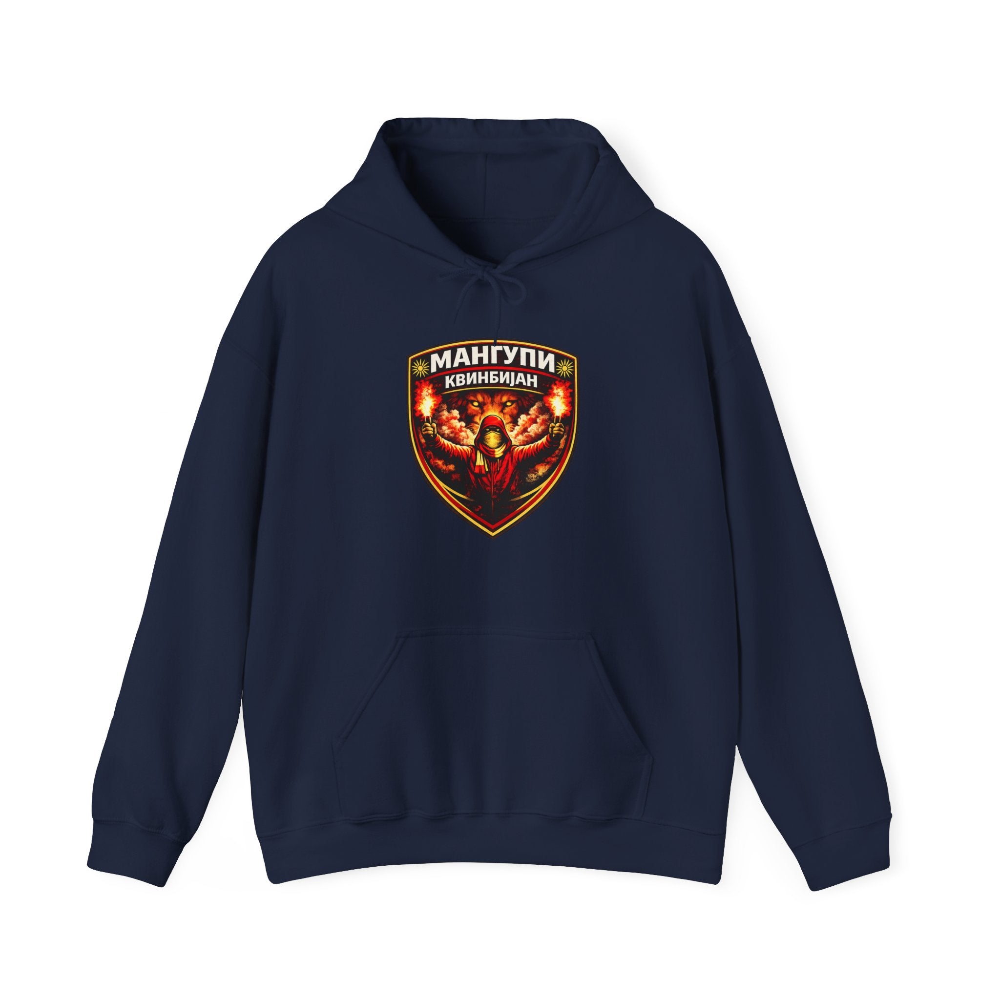 Heavy Winter Hoodie Centred Badge