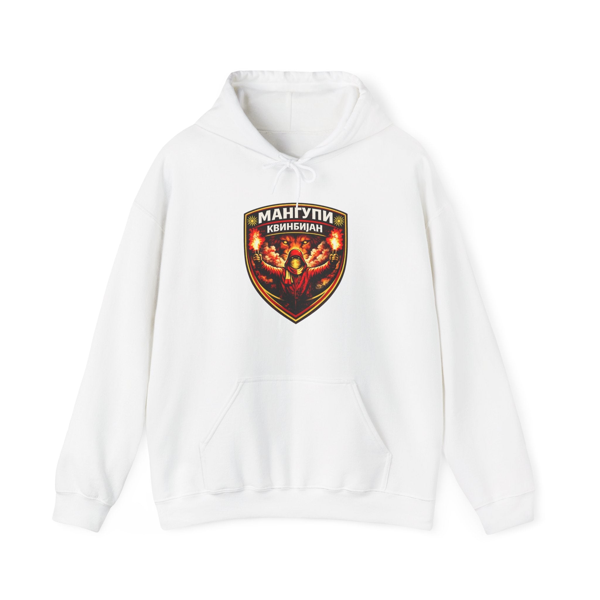 Heavy Winter Hoodie Centred Badge